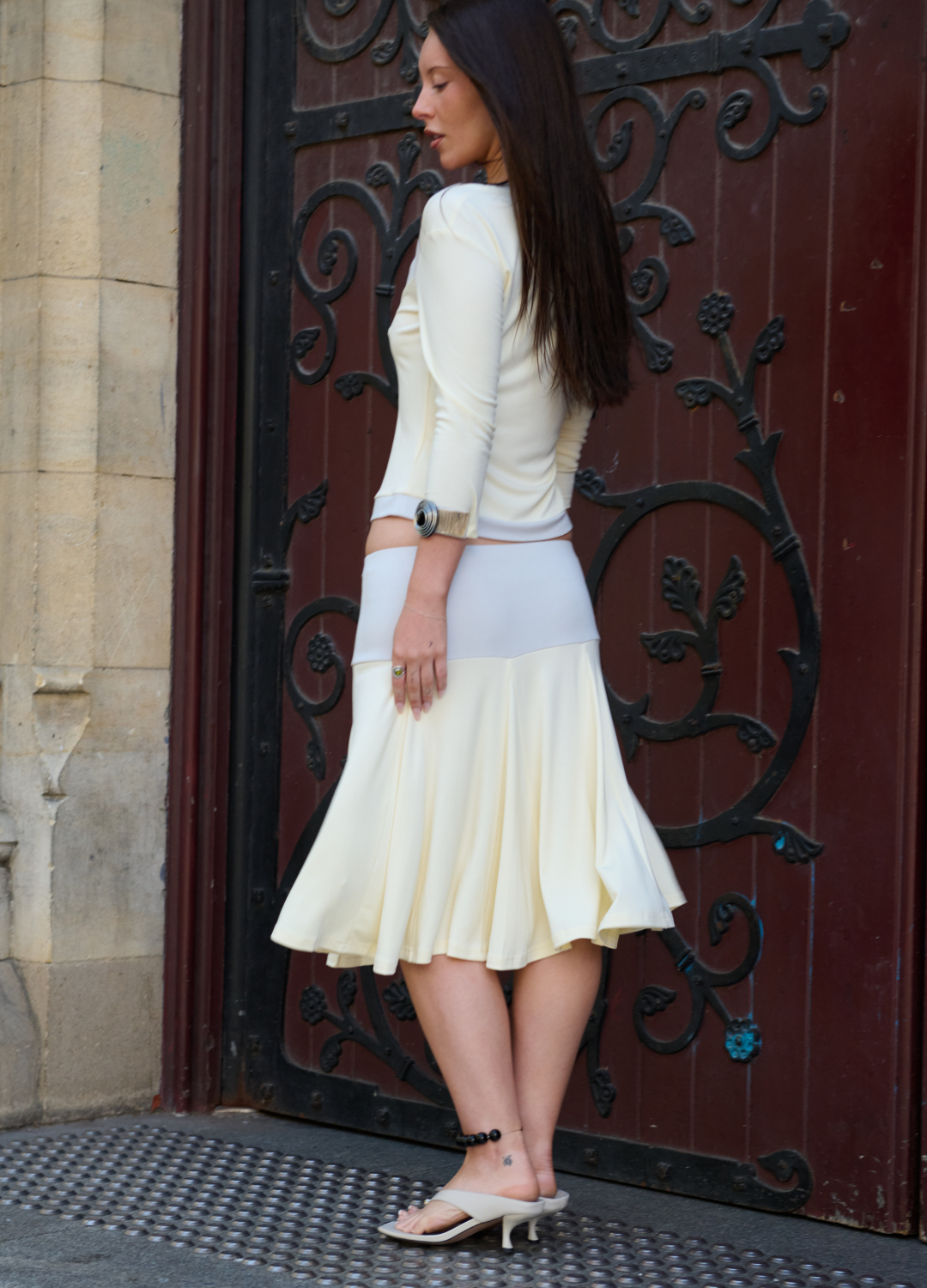 THE TOE Hyacinth Skirt アイボリー Sサイズ THE TOE Hyacinth Skirt THE TOE Hyacinth Skirt アイボリー Sサイズ THE TOE Hyacinth Skirt