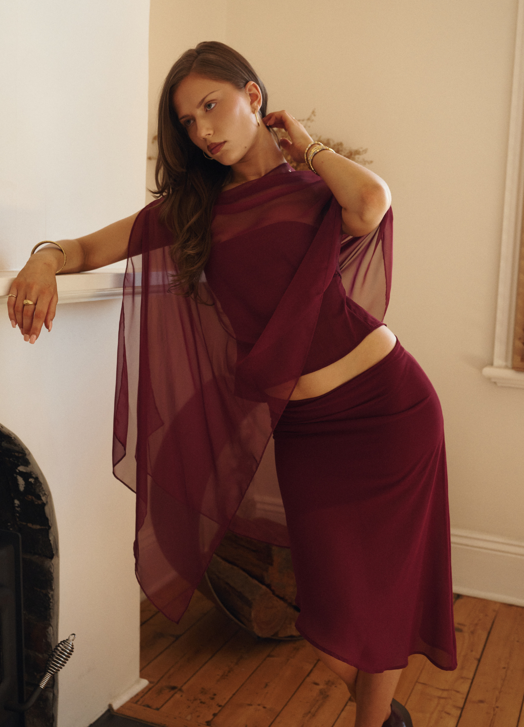 Celeste Midi Skirt