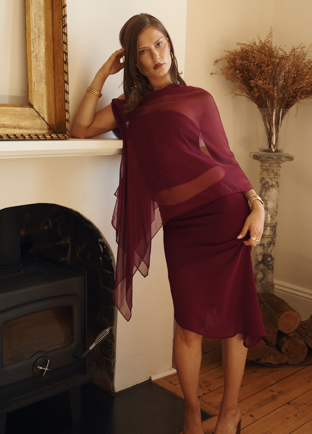 Celeste Midi Skirt